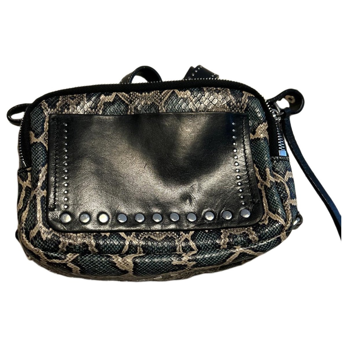 Leather crossbody bag