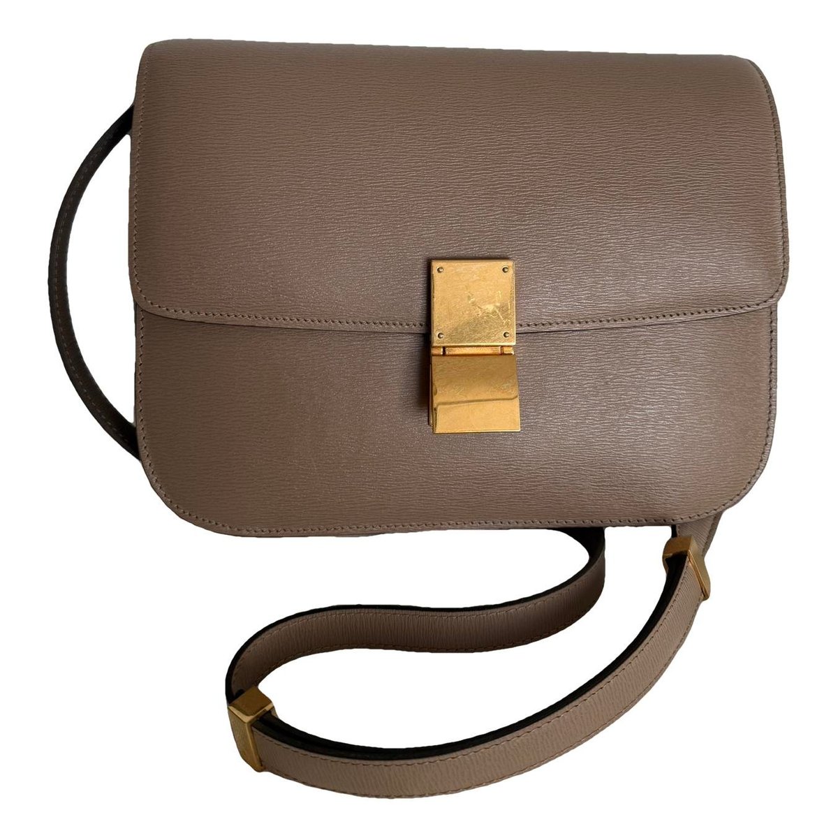 Classic leather crossbody bag