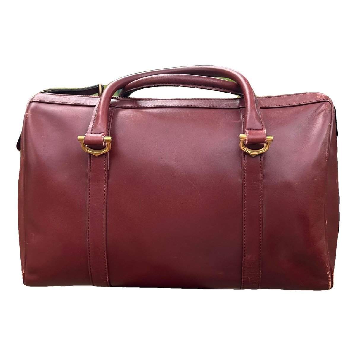 Guirlande leather handbag