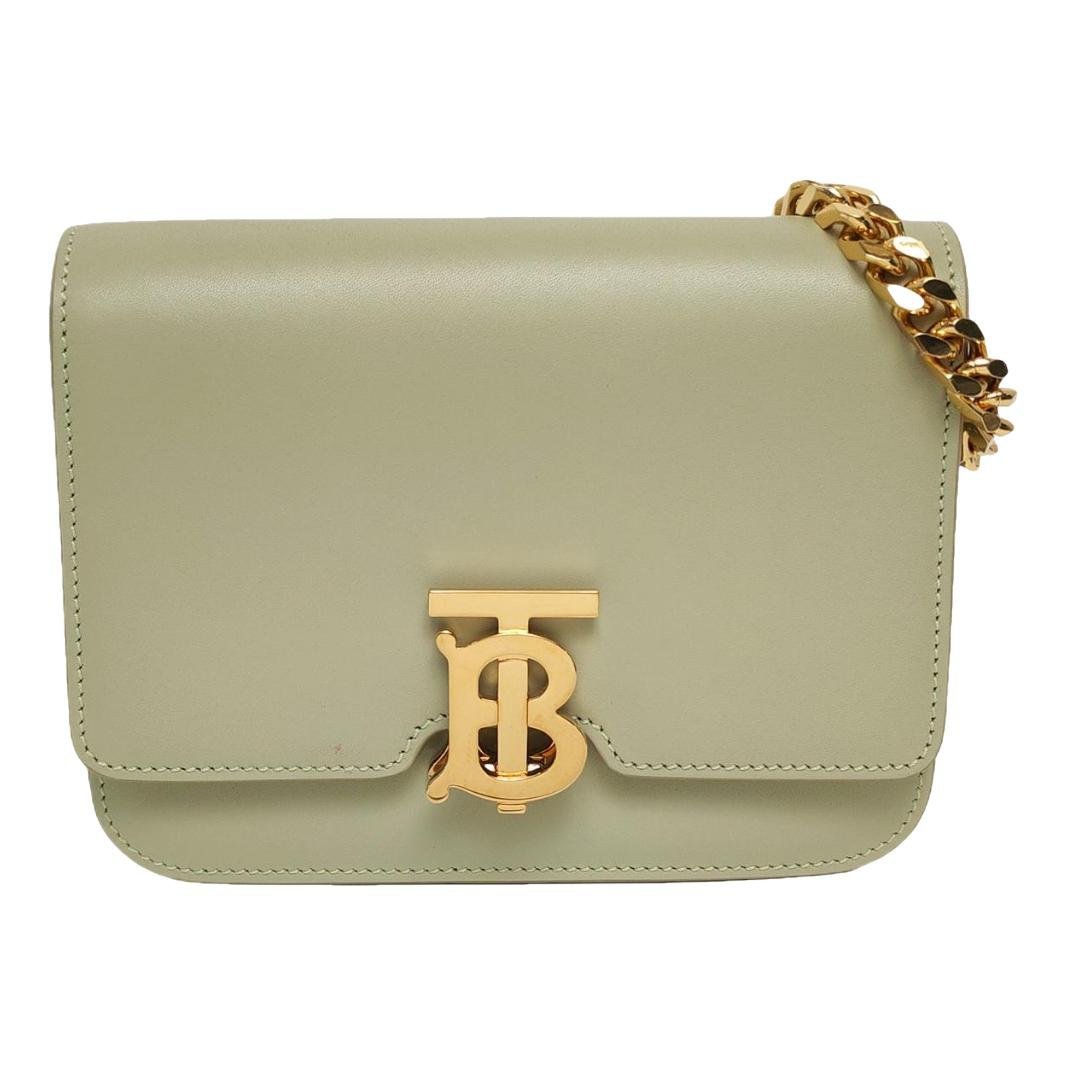 TB bag leather handbag