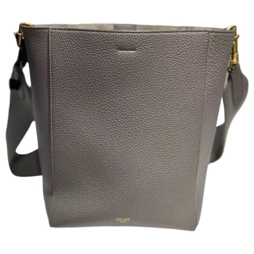 Seau Sangle leather tote