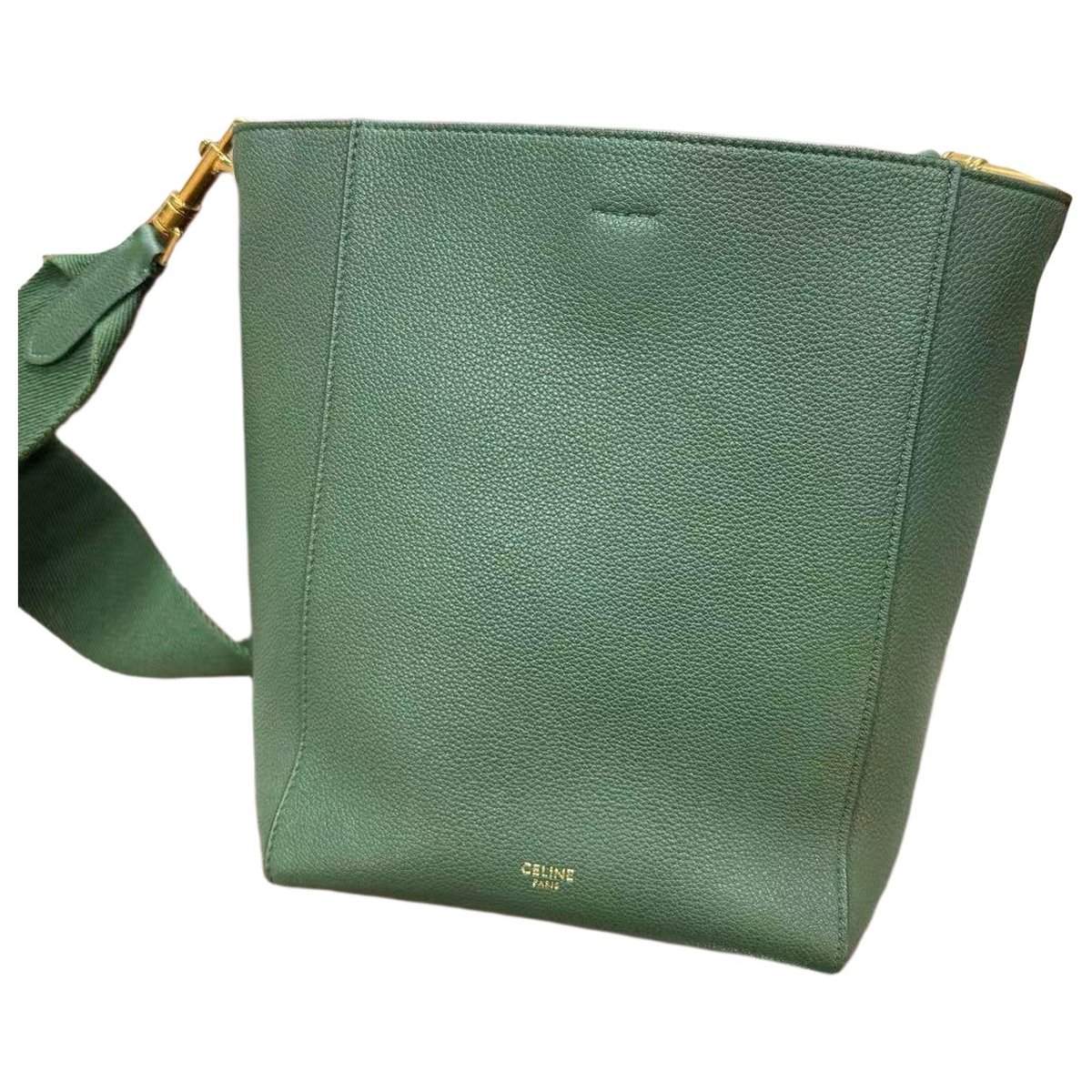 Seau Sangle leather tote