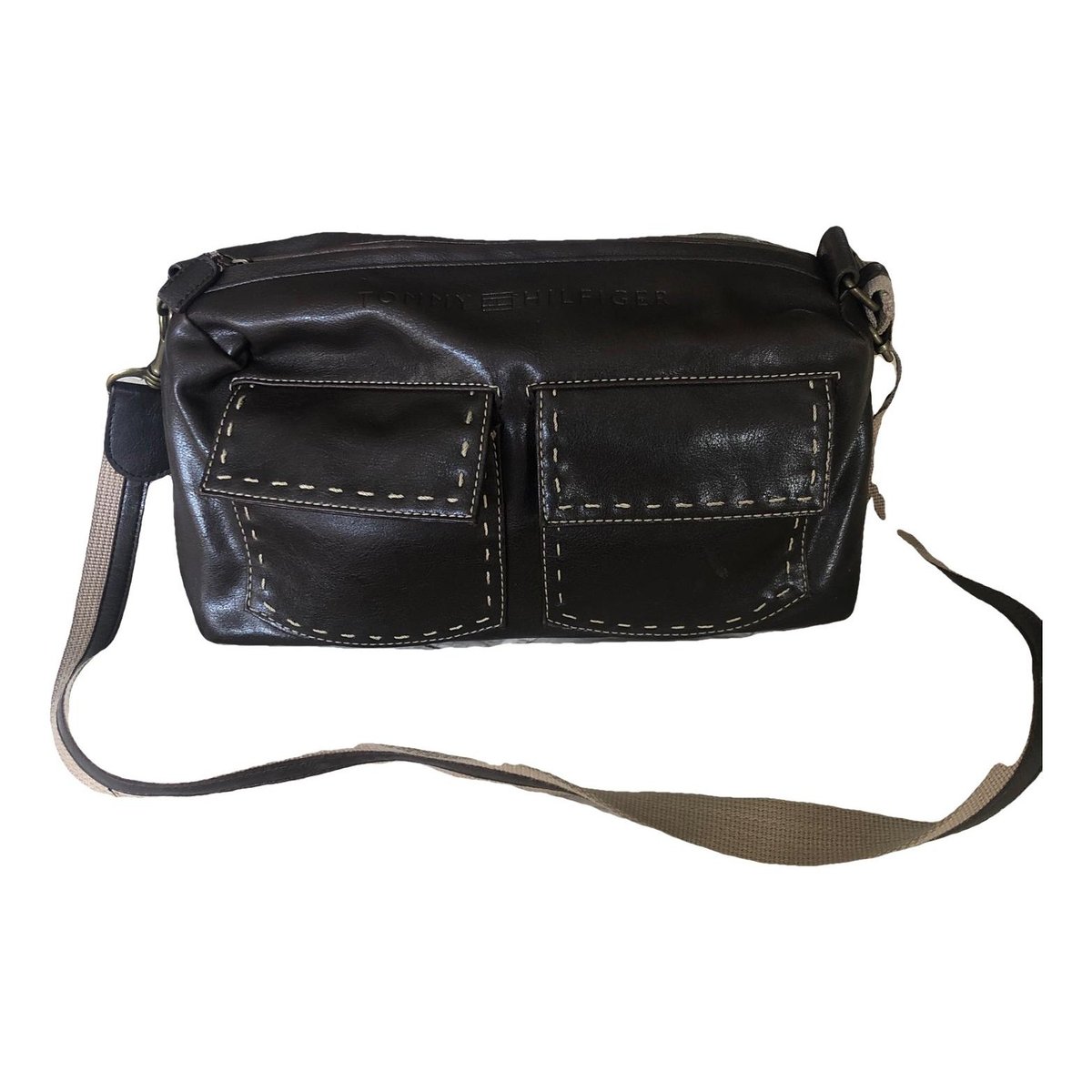 Leather crossbody bag