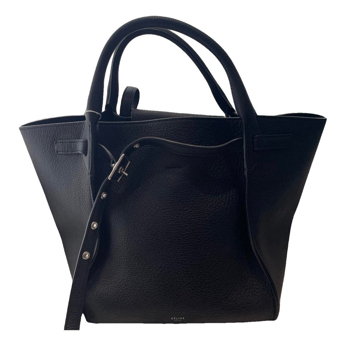 Big Bag leather handbag