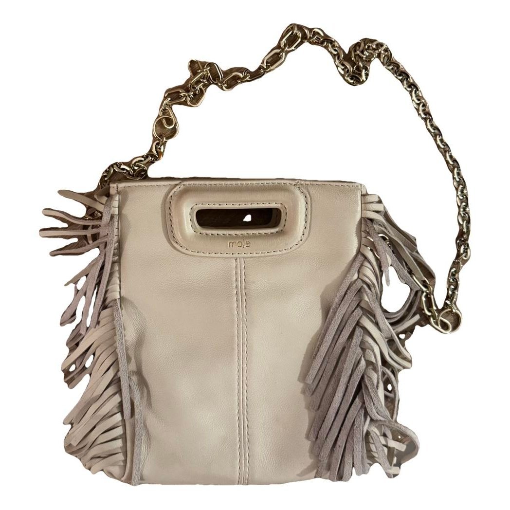 Sac M leather handbag