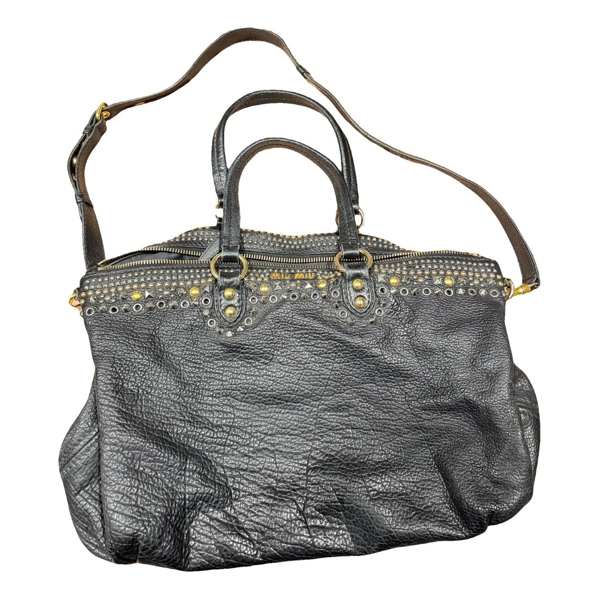 Vitello leather handbag