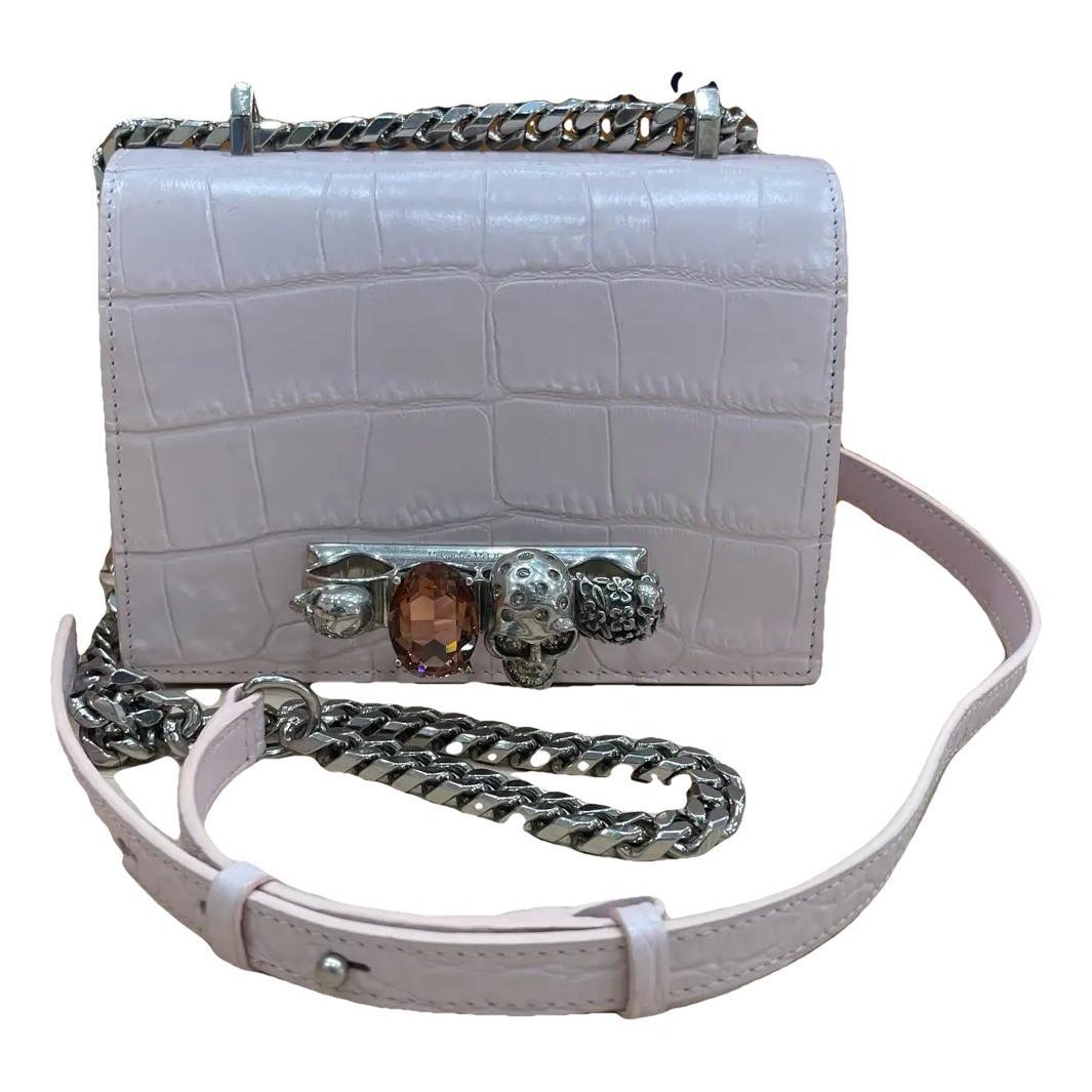 Leather crossbody bag
