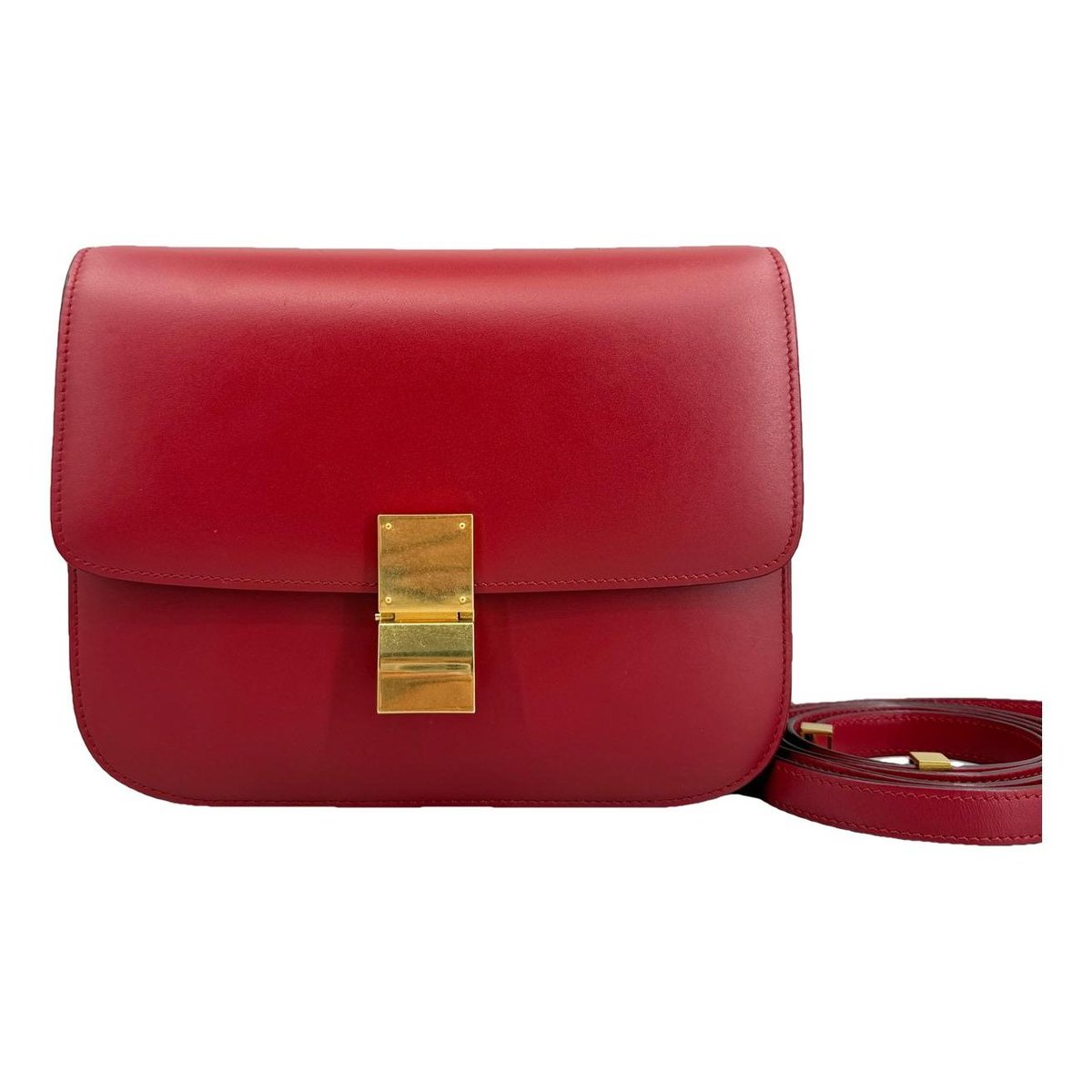 Classic leather handbag