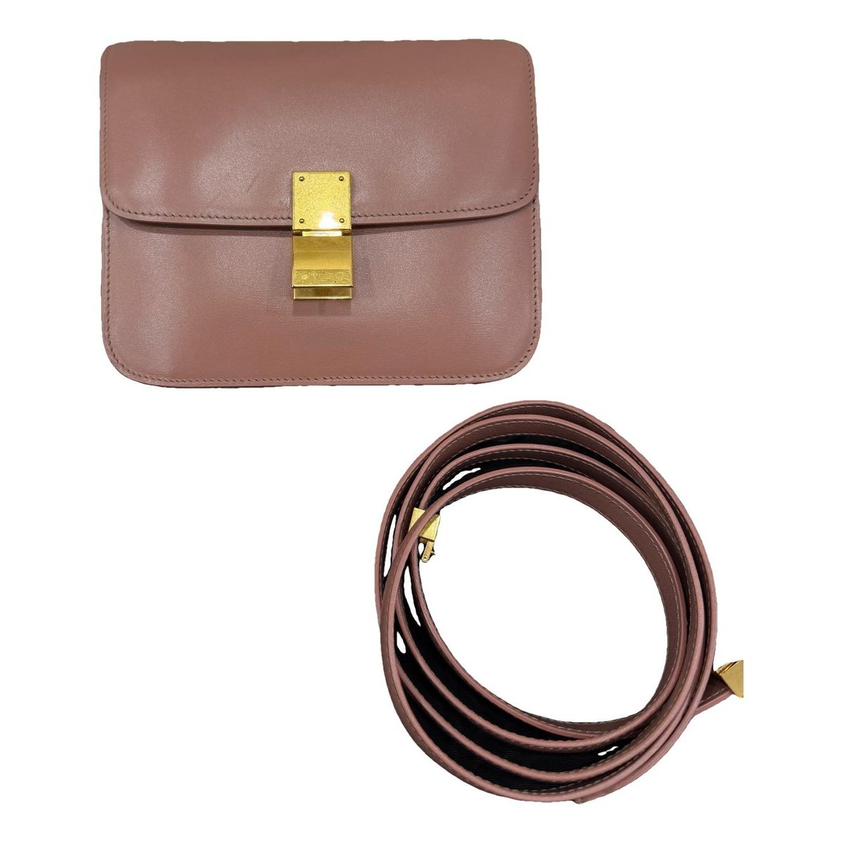 Classic leather handbag