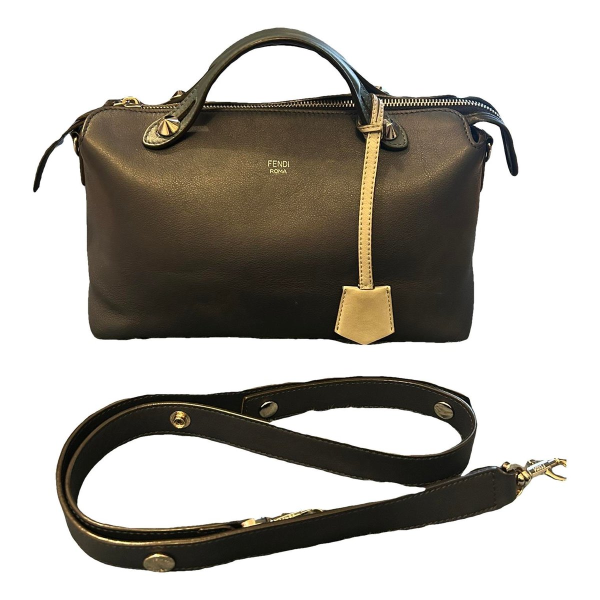 By The Way leather handbag