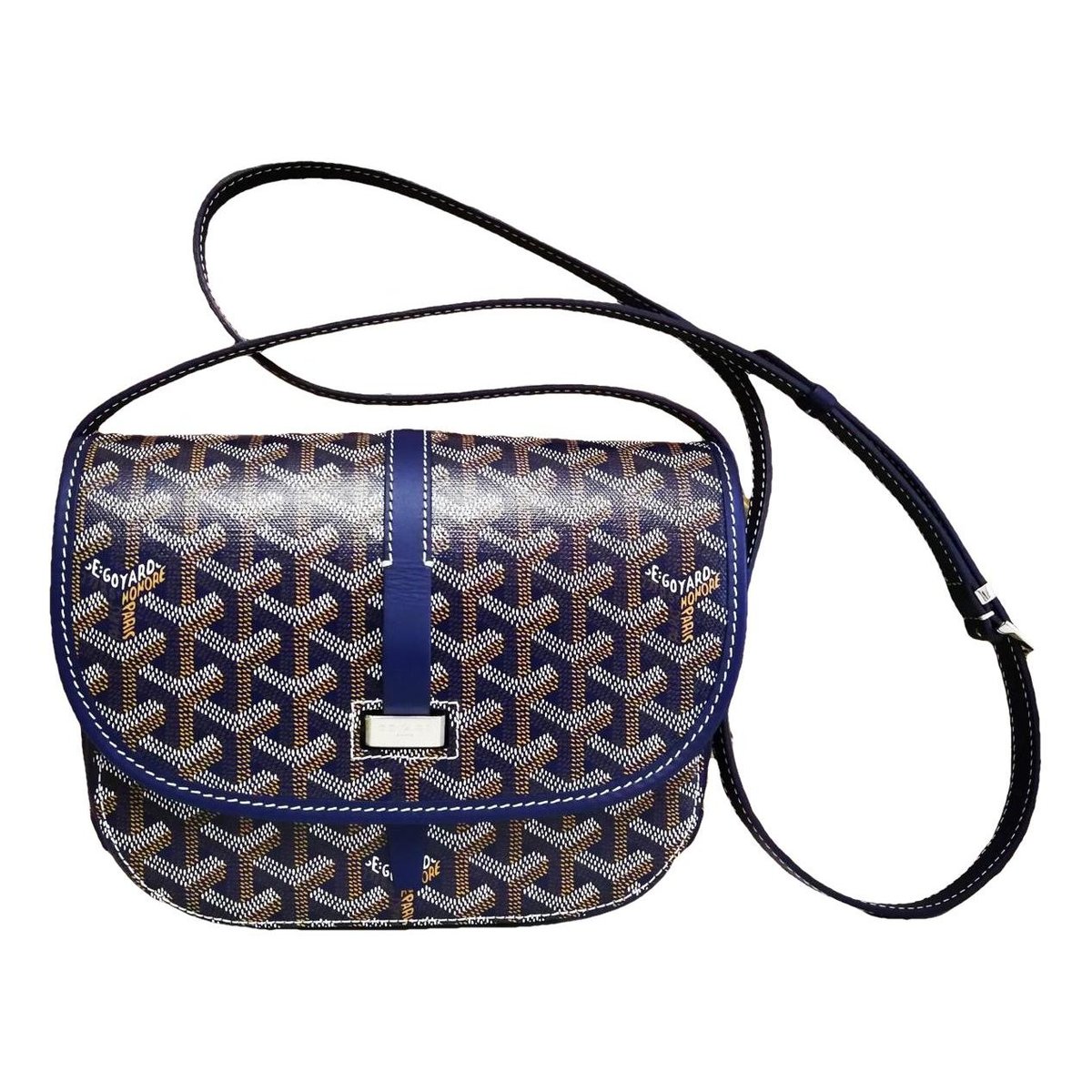 Belvedère leather crossbody bag