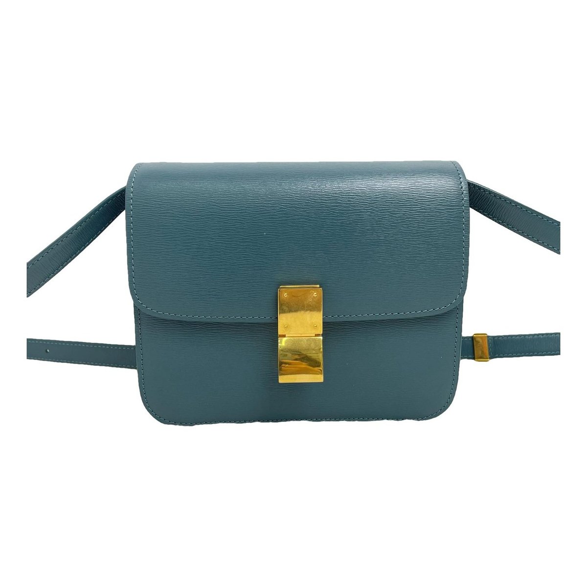 Classic leather crossbody bag