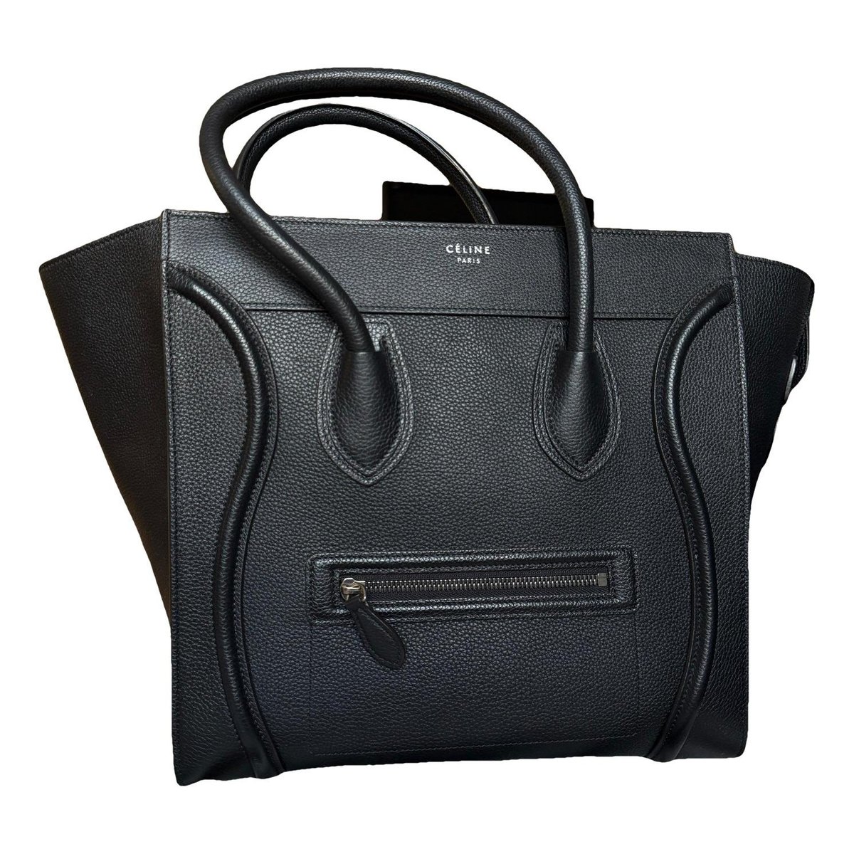 Luggage leather handbag