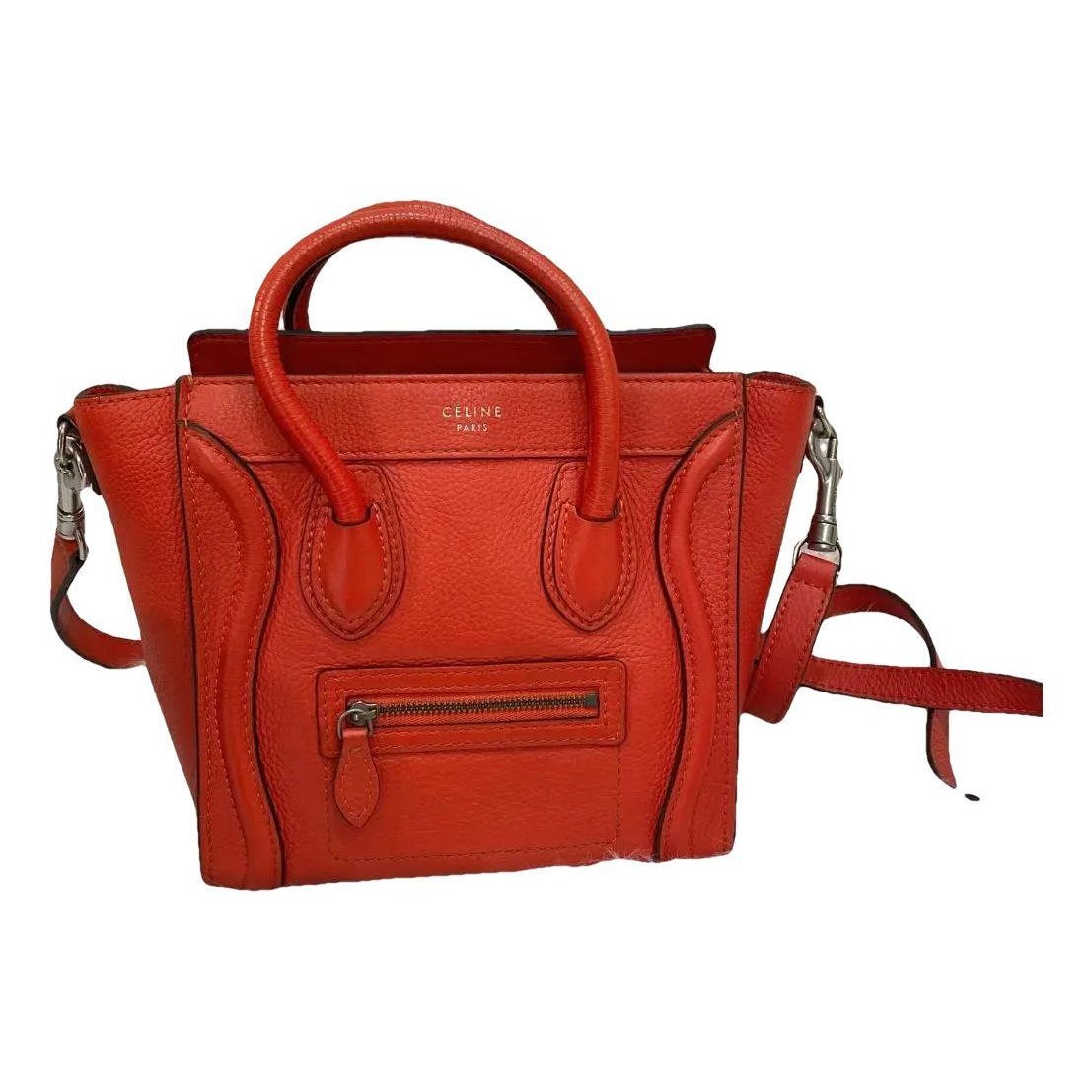 Luggage leather handbag