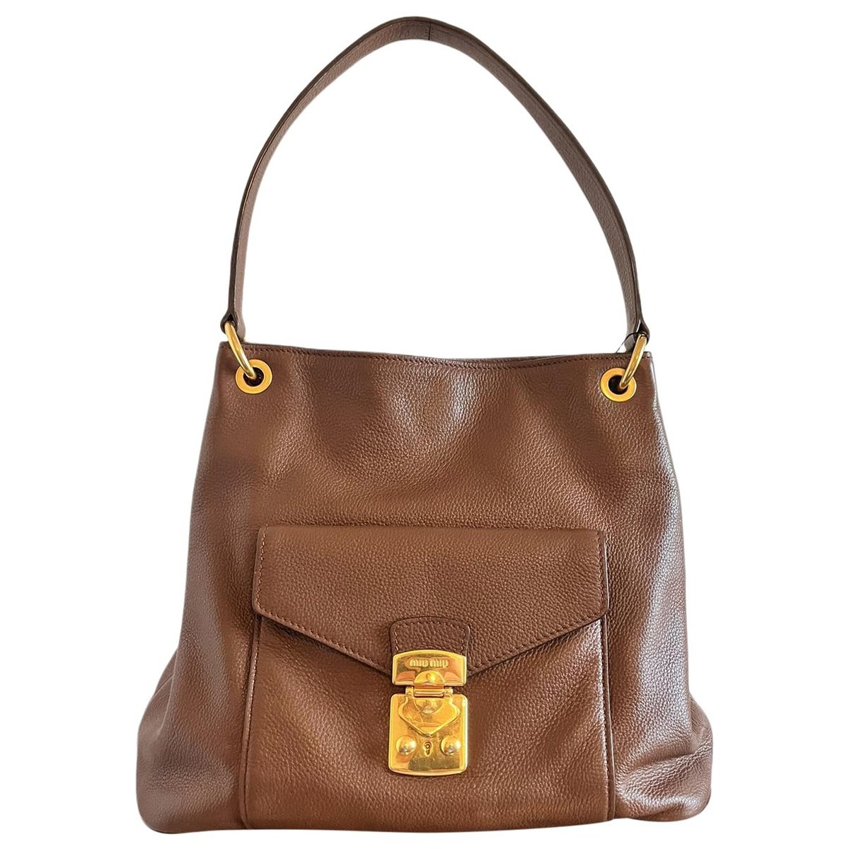 Vitello leather handbag