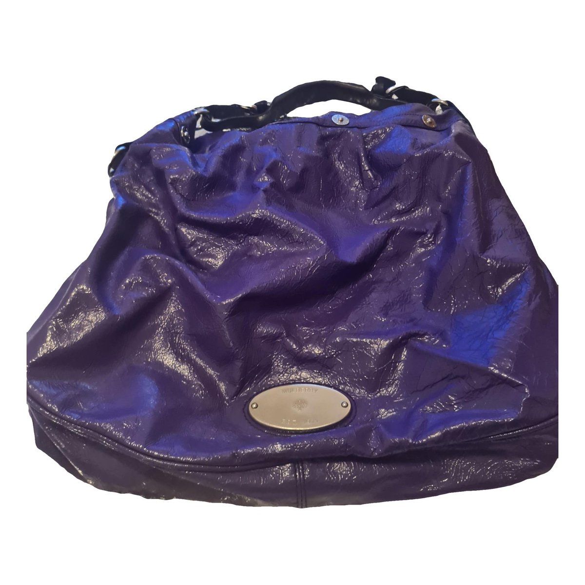 Mitzy patent leather handbag