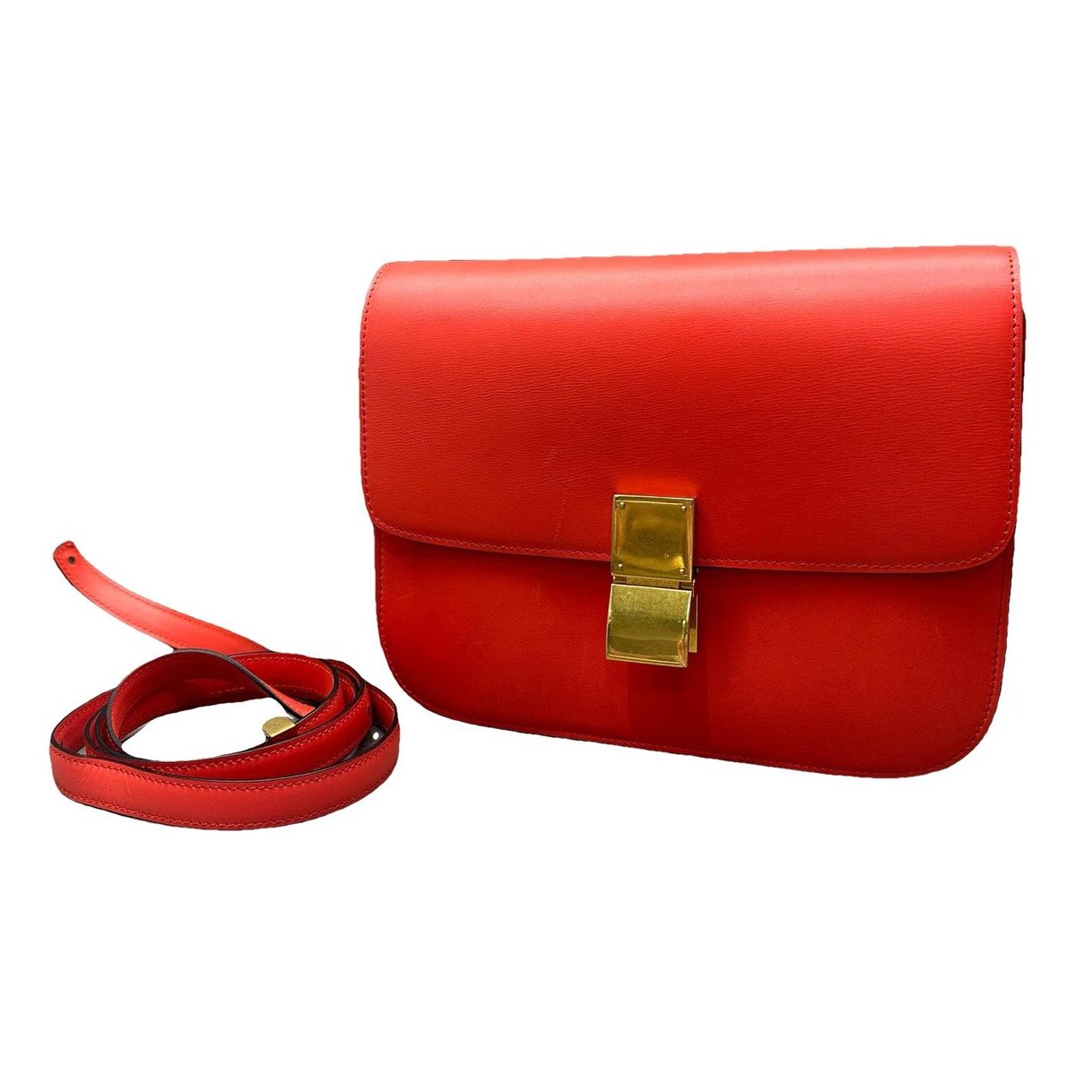 Classic leather handbag