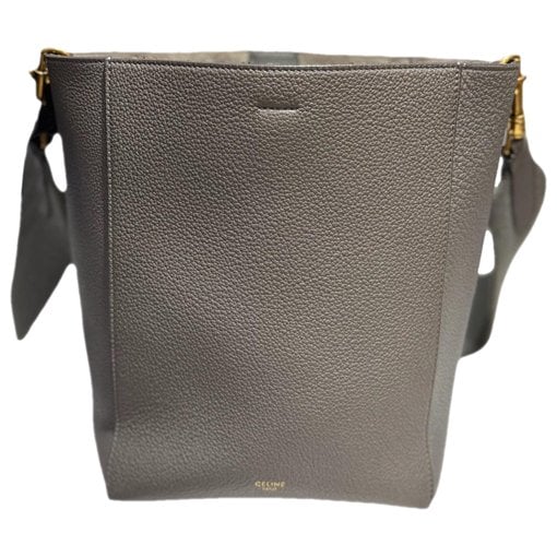 Seau Sangle leather handbag