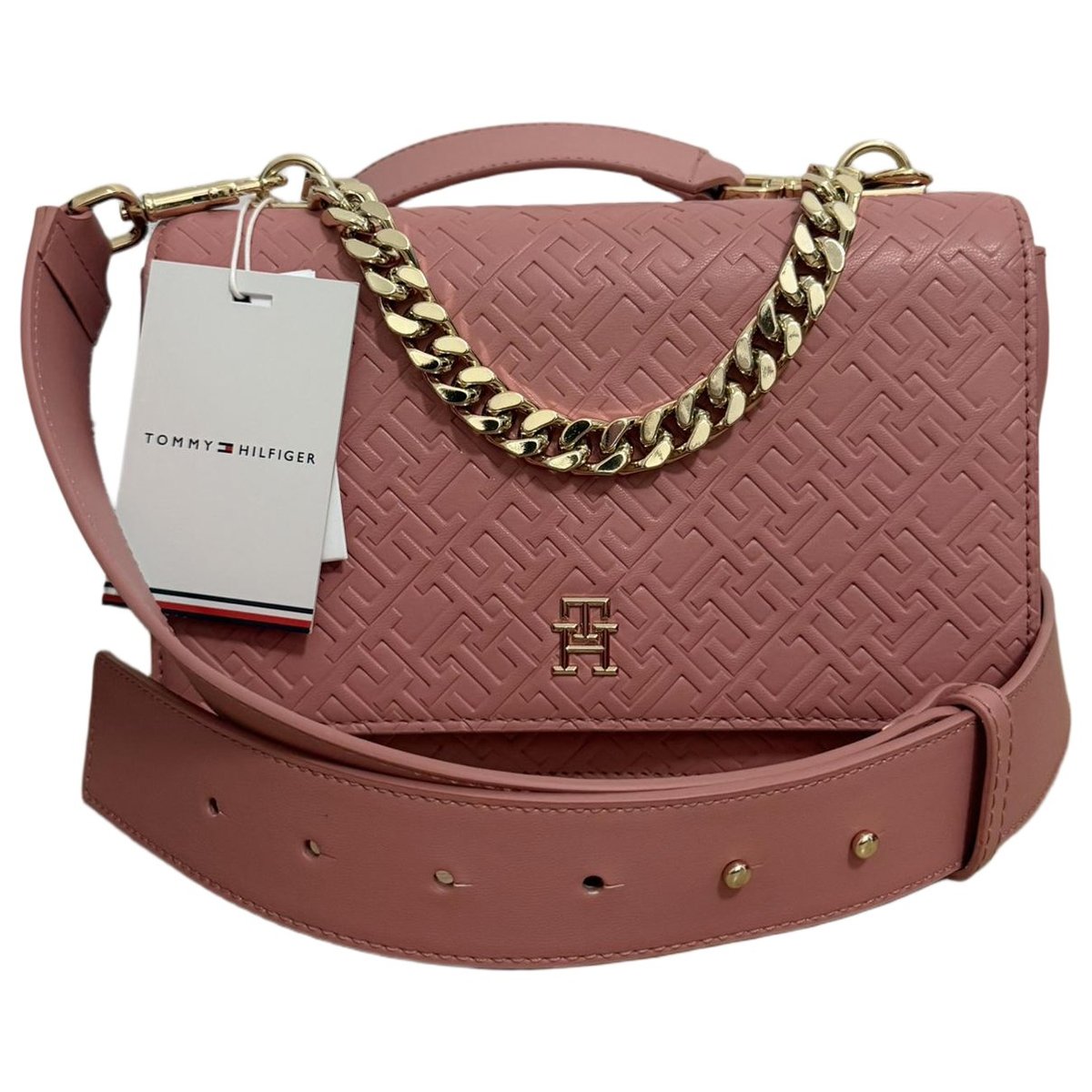 Vegan leather crossbody bag