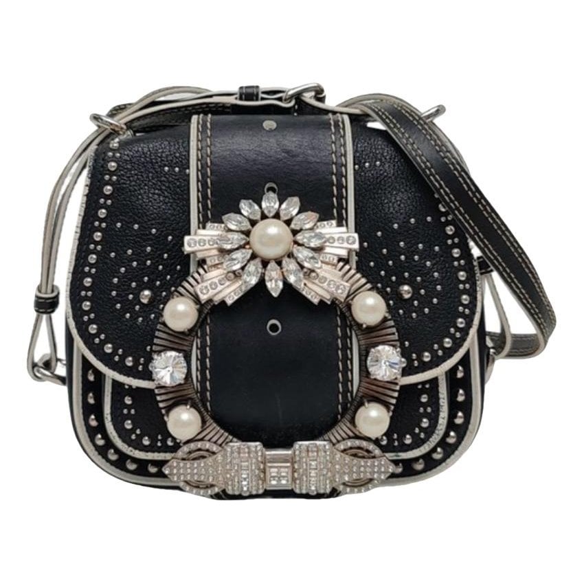 Dahlia Star leather crossbody bag