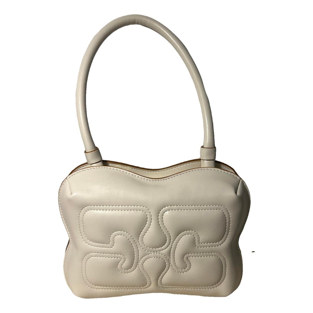 Butterfly leather handbag