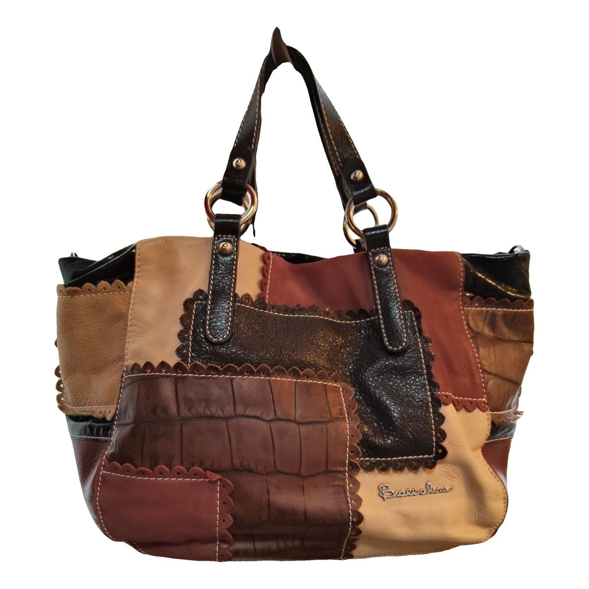 Leather handbag