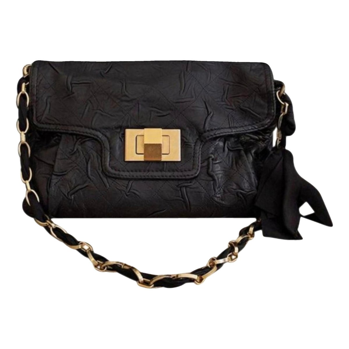 Happy leather handbag