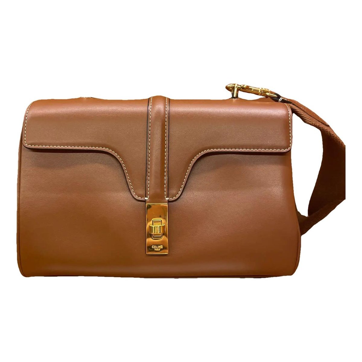 Sac 16 leather crossbody bag