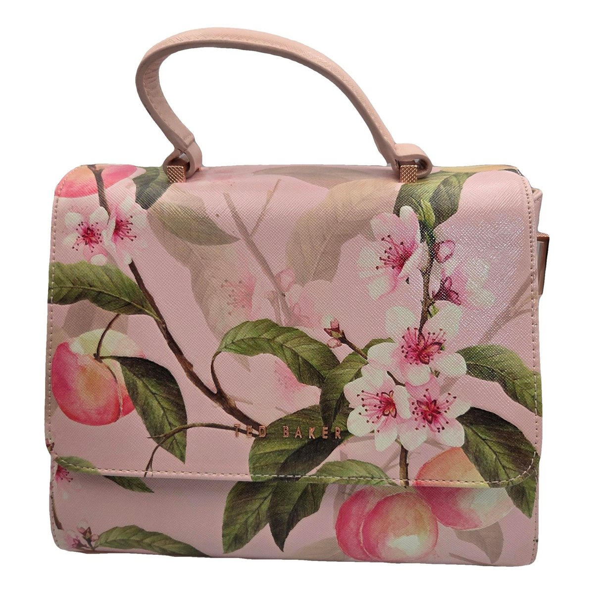 Vinyl crossbody bag