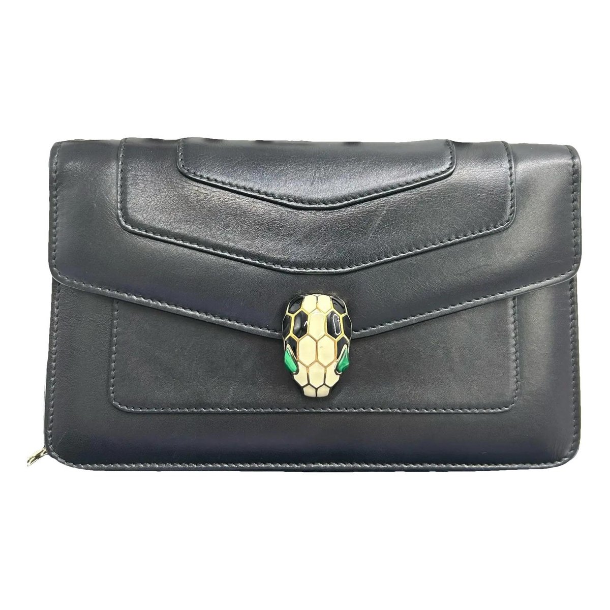 Serpenti leather crossbody bag