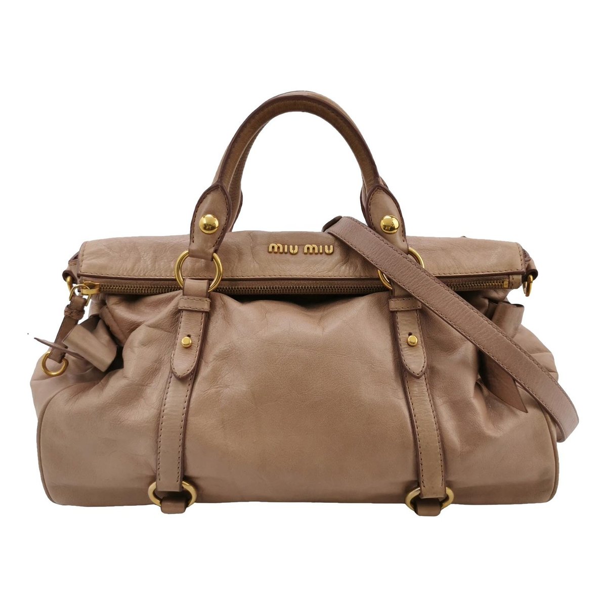 Vitello leather handbag