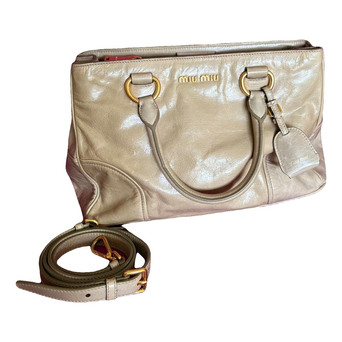 Vitello leather handbag