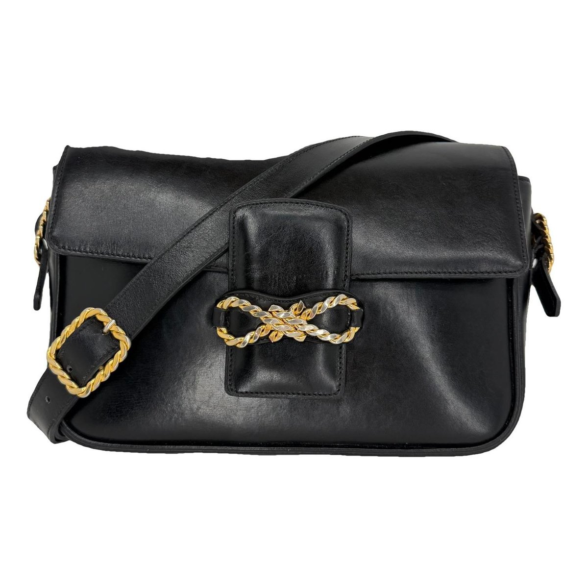 Triomphe leather handbag