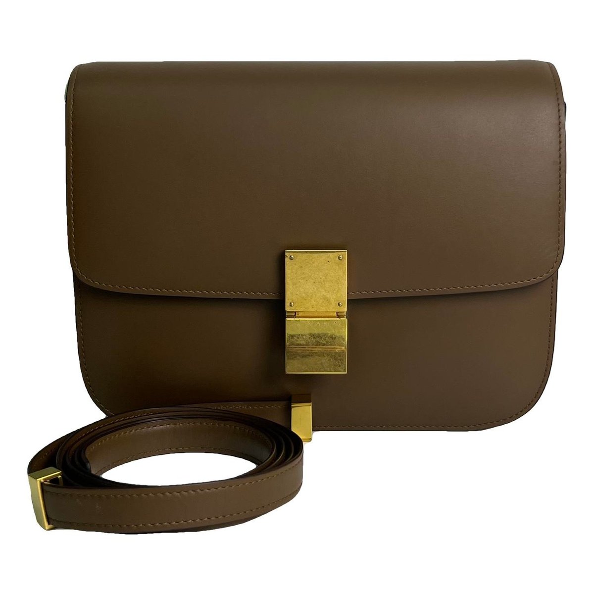 Classic leather handbag