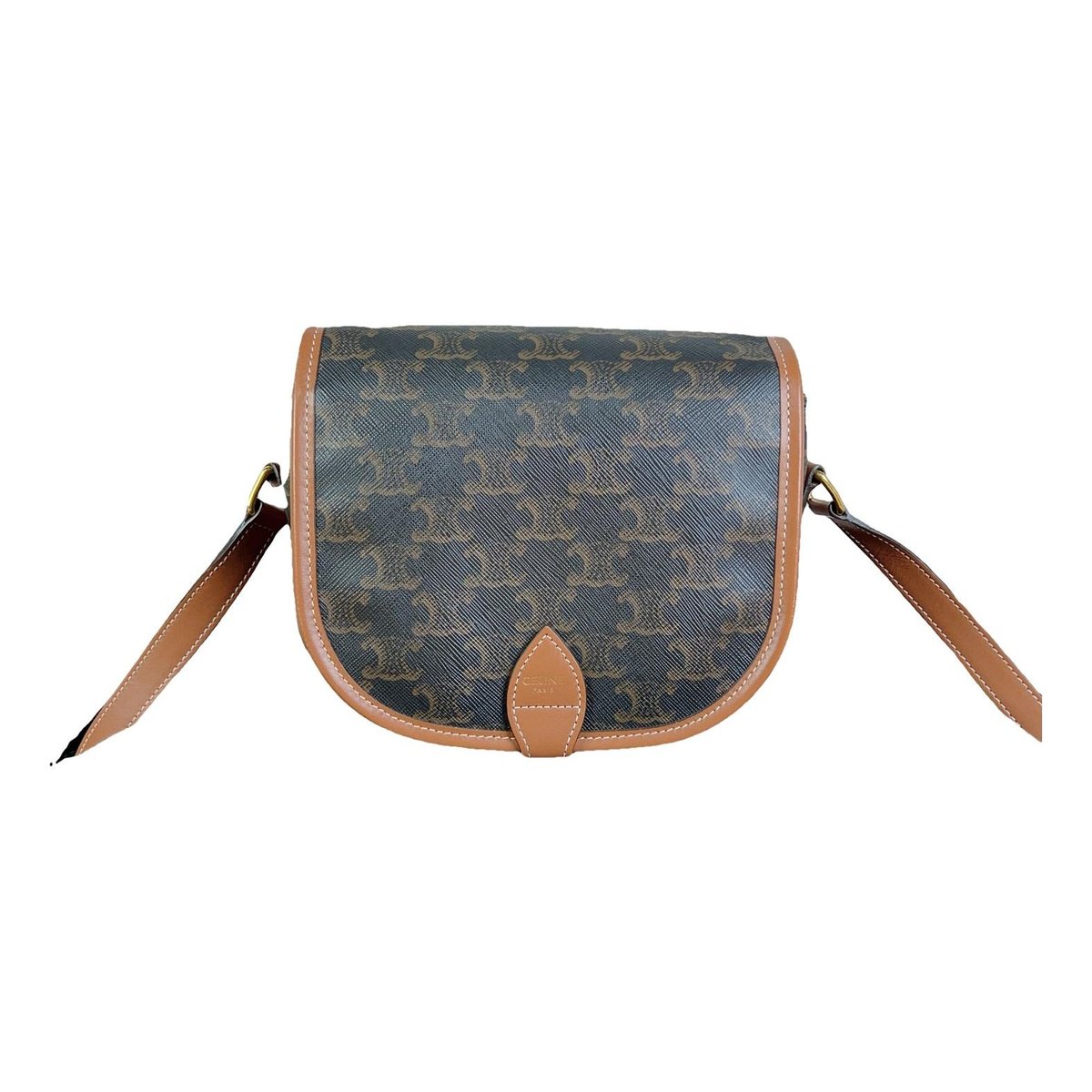Folco leather crossbody bag