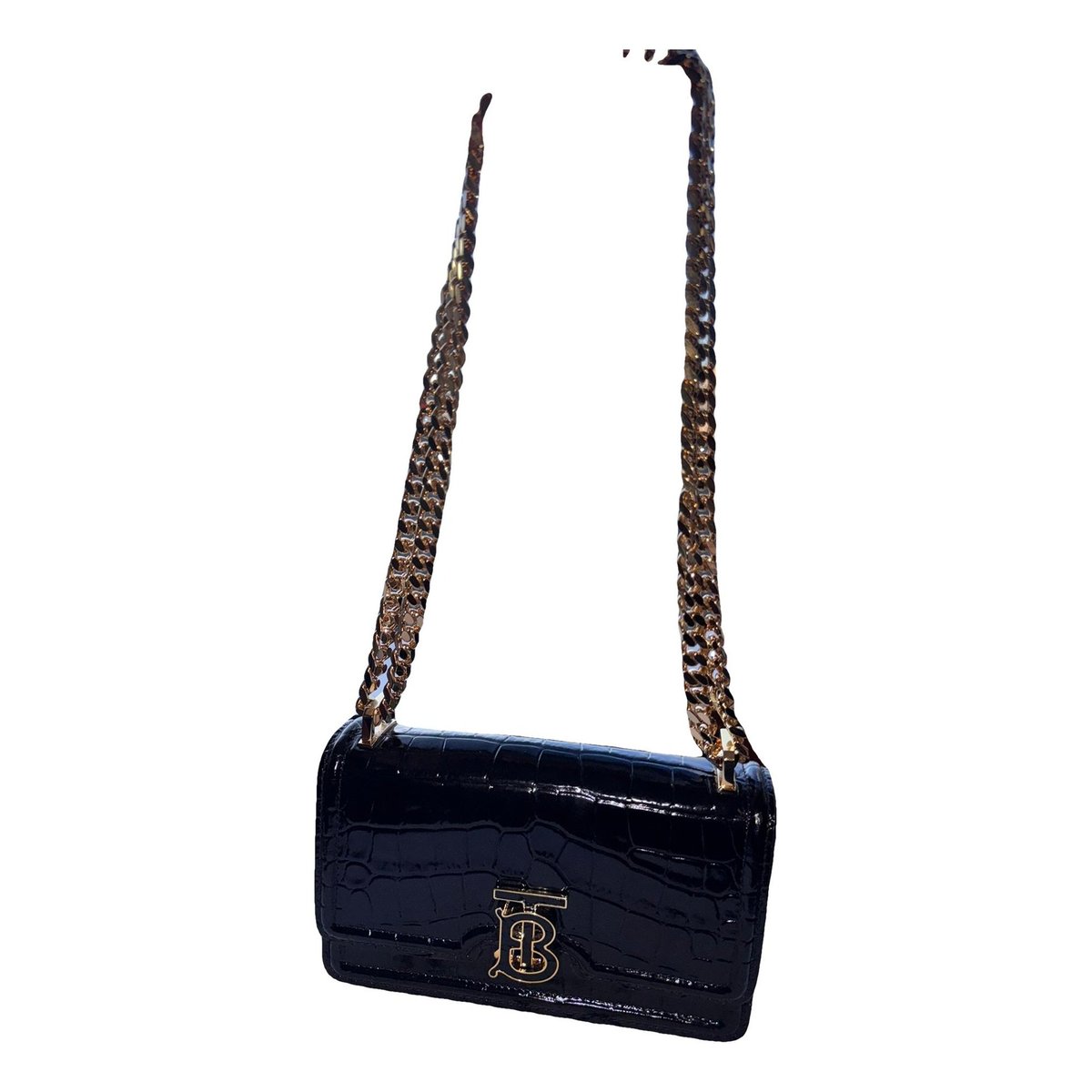 TB bag leather handbag