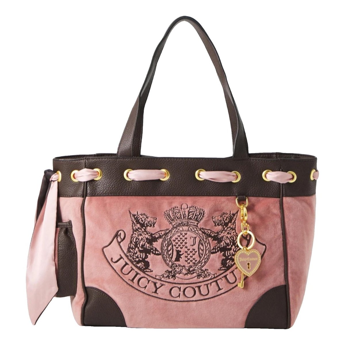 Velvet handbag