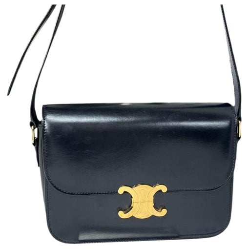 Triomphe leather handbag