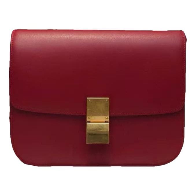 Classic leather handbag