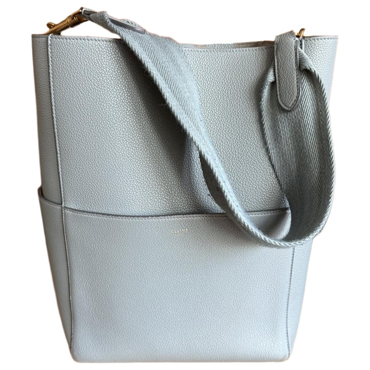 Seau Sangle leather tote