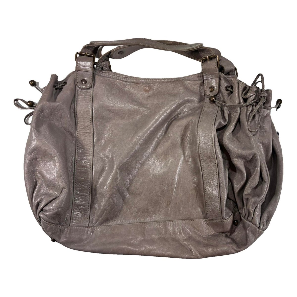 24h leather handbag