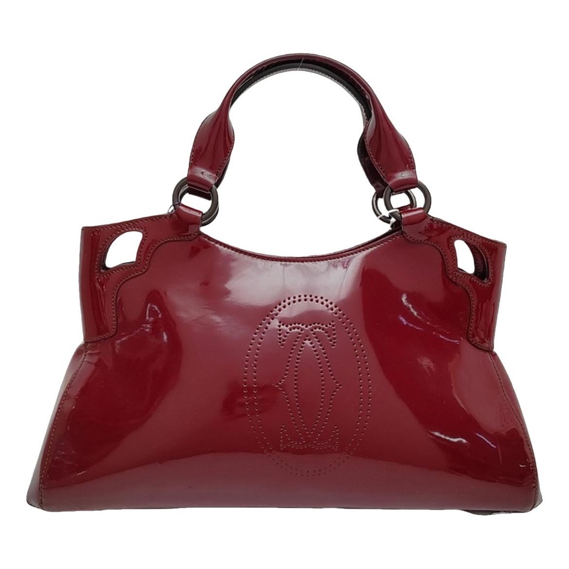 Marcello patent leather handbag