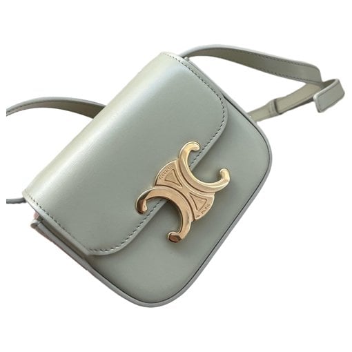 Triomphe leather handbag