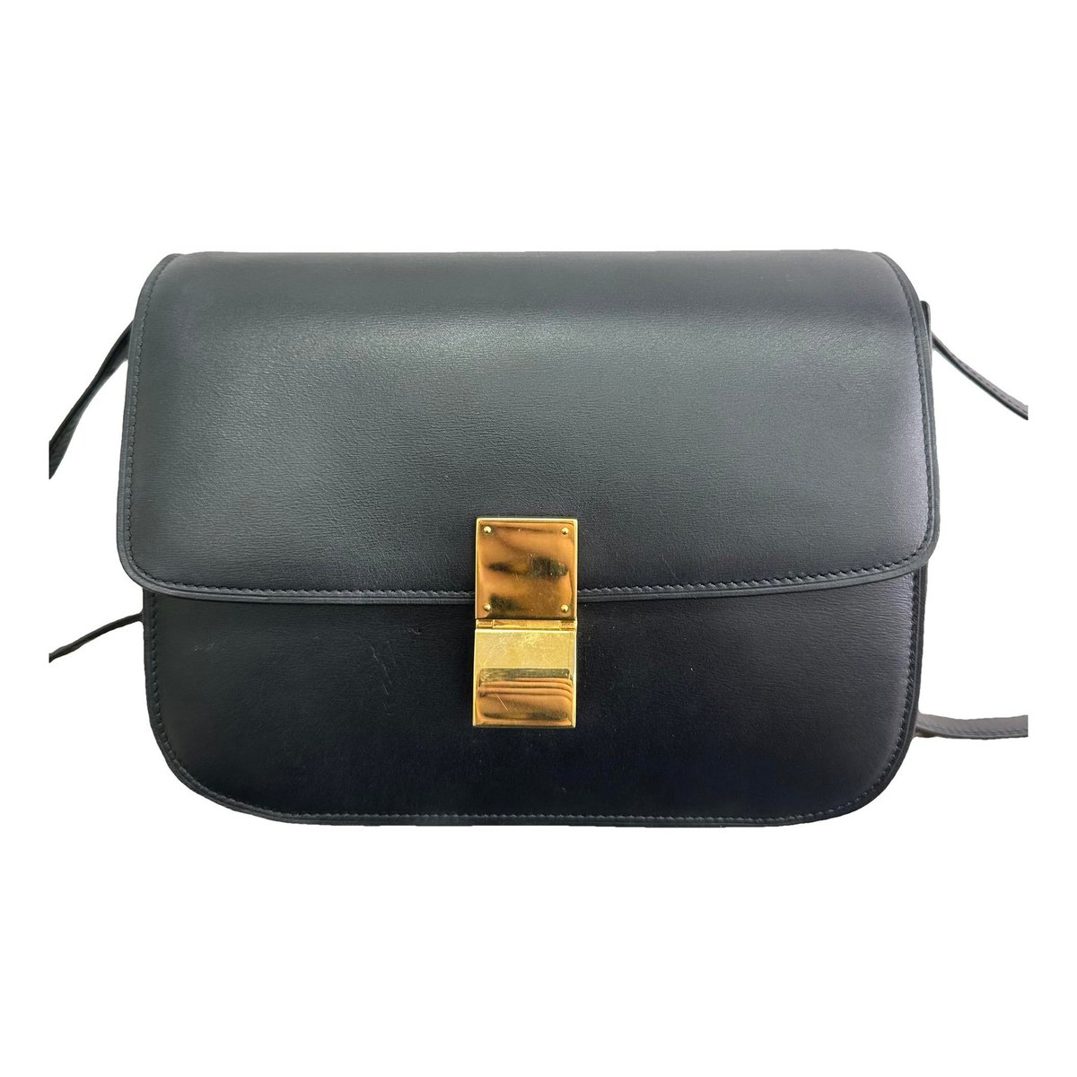 Classic leather crossbody bag