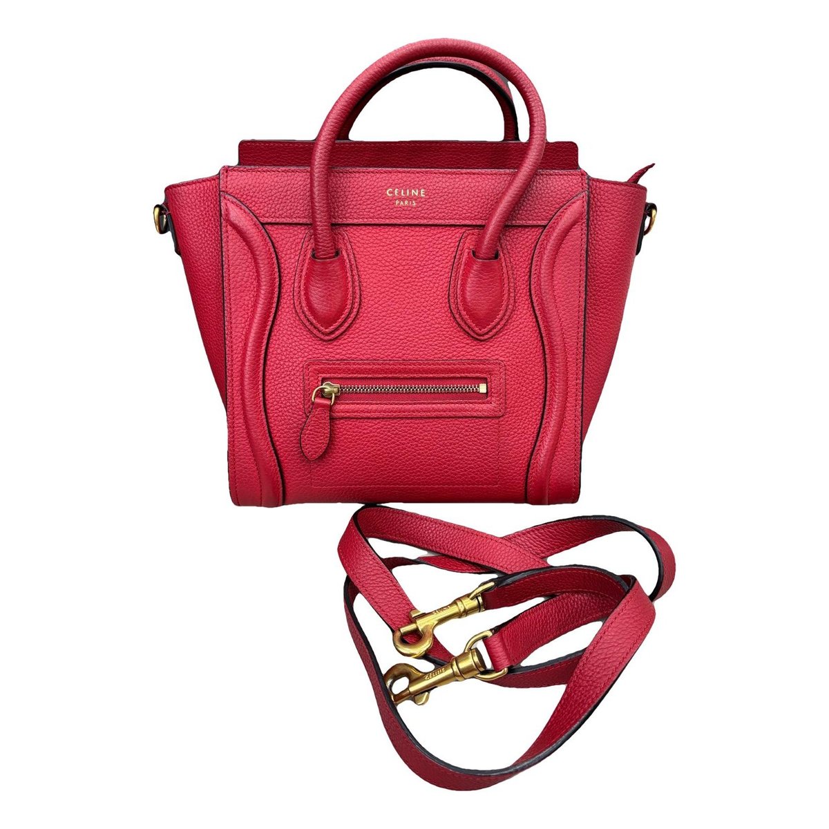 Luggage leather handbag