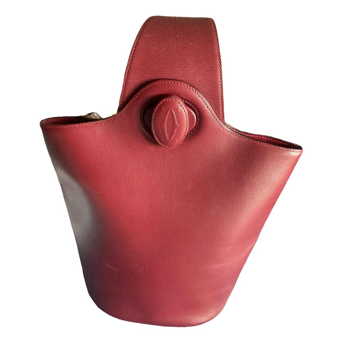 C leather handbag