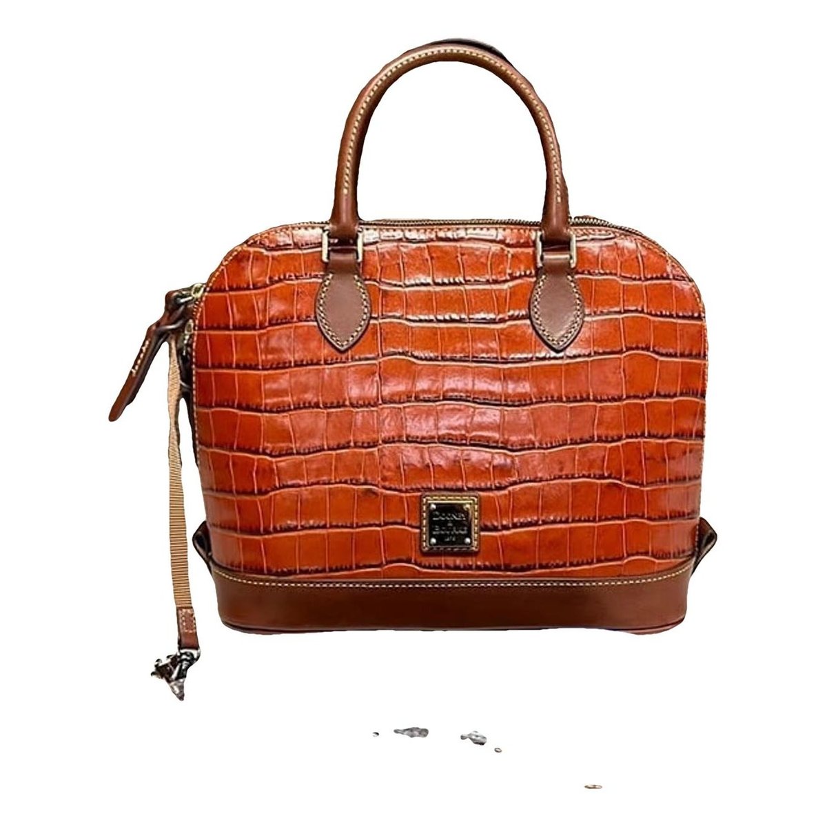 Leather satchel