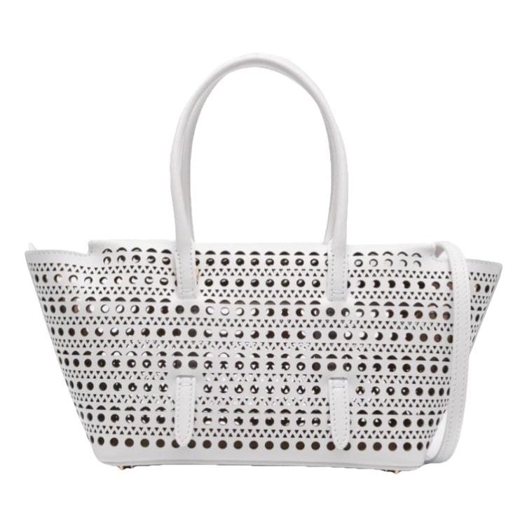 Mina leather handbag