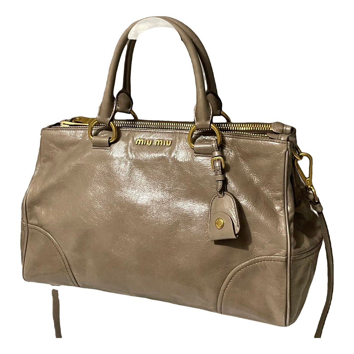 Vitello leather handbag