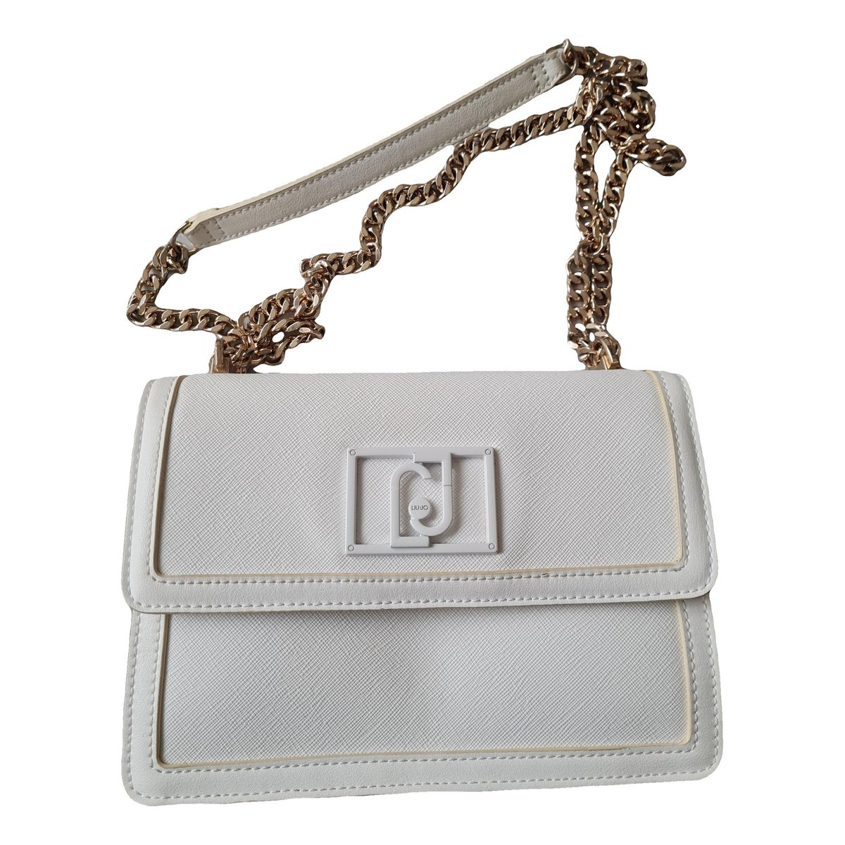 Vegan leather clutch bag
